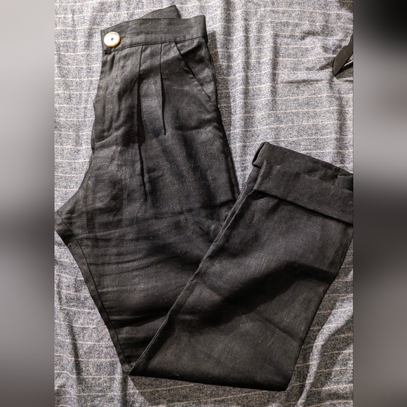 Slate Wearables Linen Trousers - Picture 4 of 4